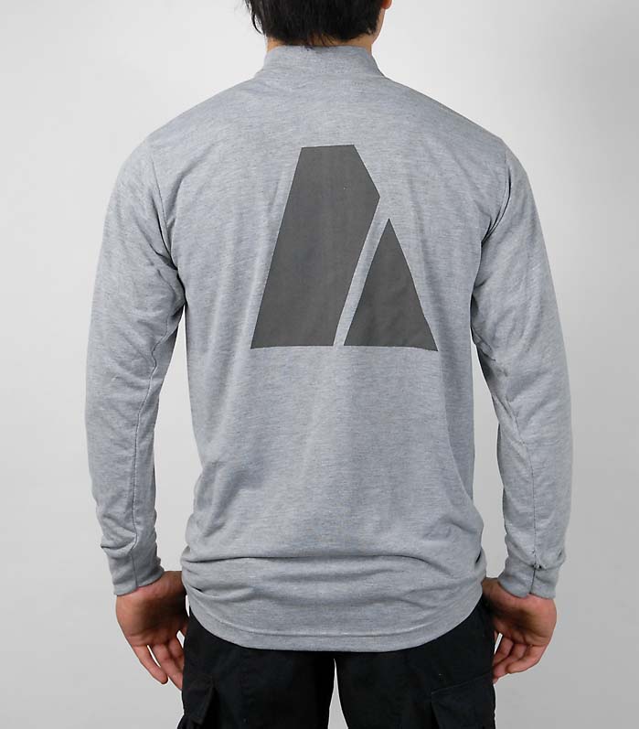 【S,3XLサイズ特価】アメリカ軍 U.S.ARMY グレー ウエストポイント IPFU ロングTシャツ 新品 T50LN-SB-