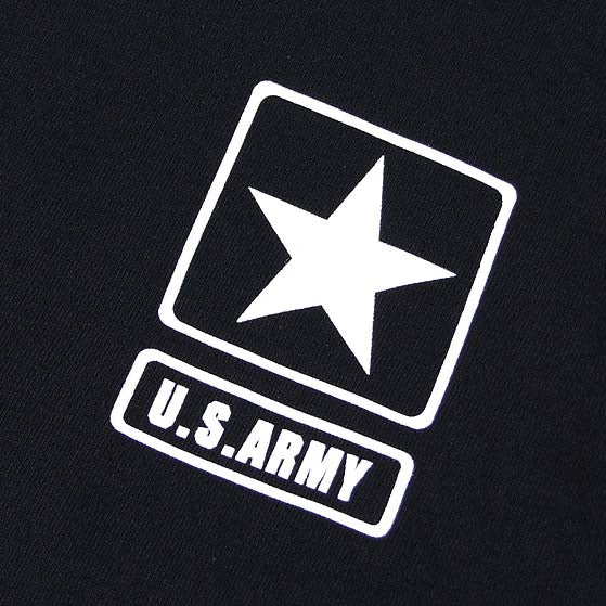 U.S.ARMY ブラック SOFFE アーミーロゴ ミリタリーTシャツ 新品 T56NA-