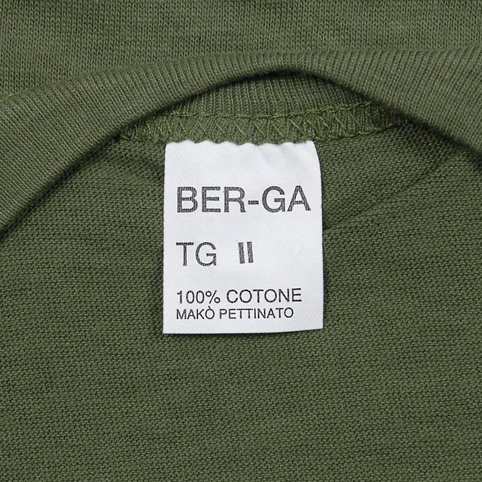 イタリア軍 OD コットンTシャツ 新品 T76N-