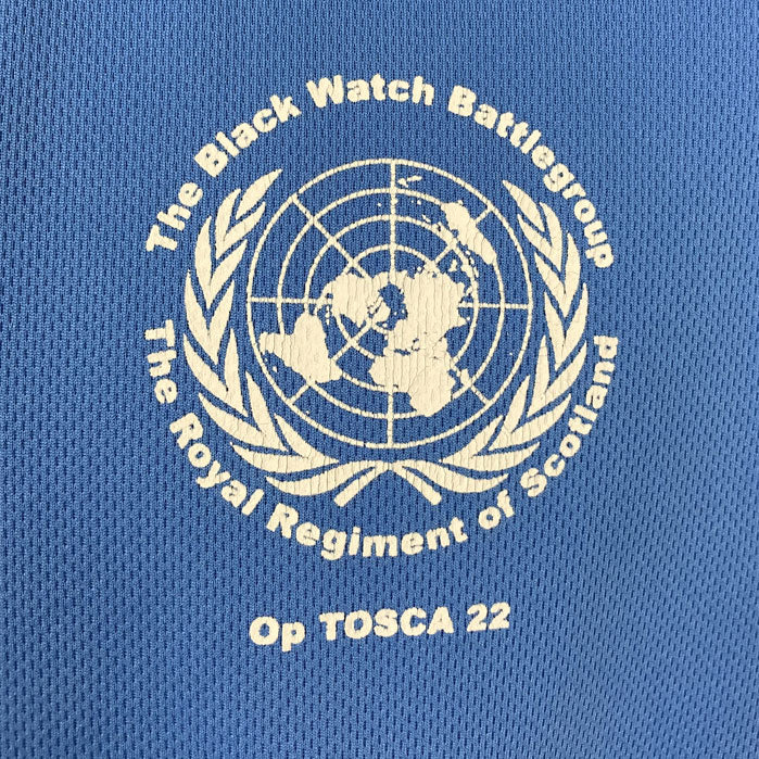 ロイヤル・スコットランド連隊 ライトブルー ドライTシャツ USED T79U-LB-