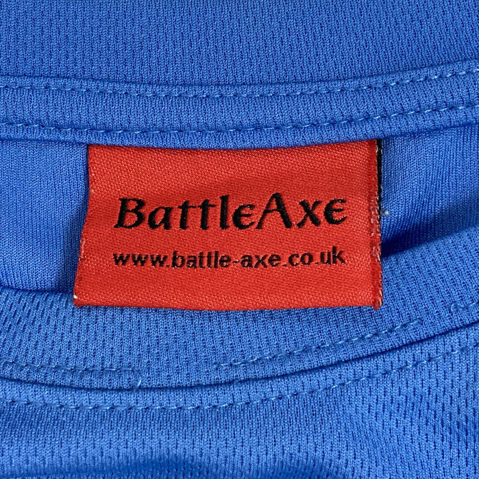 ロイヤル・スコットランド連隊 ライトブルー ドライTシャツ USED T79U-LB-