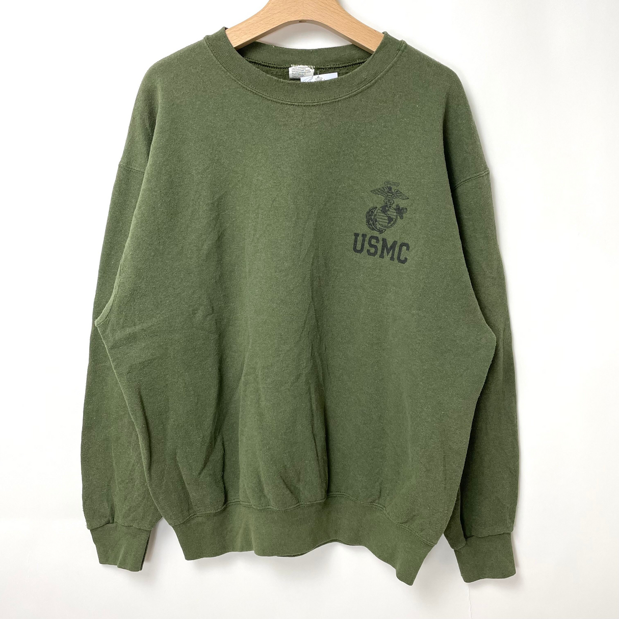 アメリカ海兵隊 U.S.M.C. OD スウェットシャツ【FB-SS-ML0001B=】