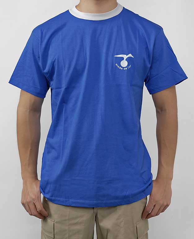 フランス空軍 エアフォース ブルー Tシャツ 新品 T87N-