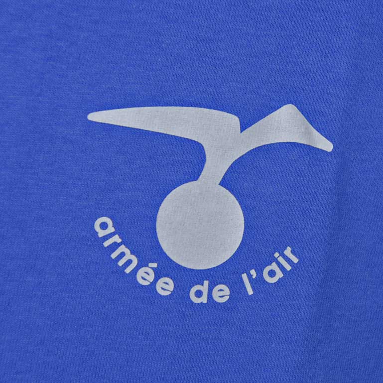 フランス空軍 エアフォース ブルー Tシャツ 新品 T87N-