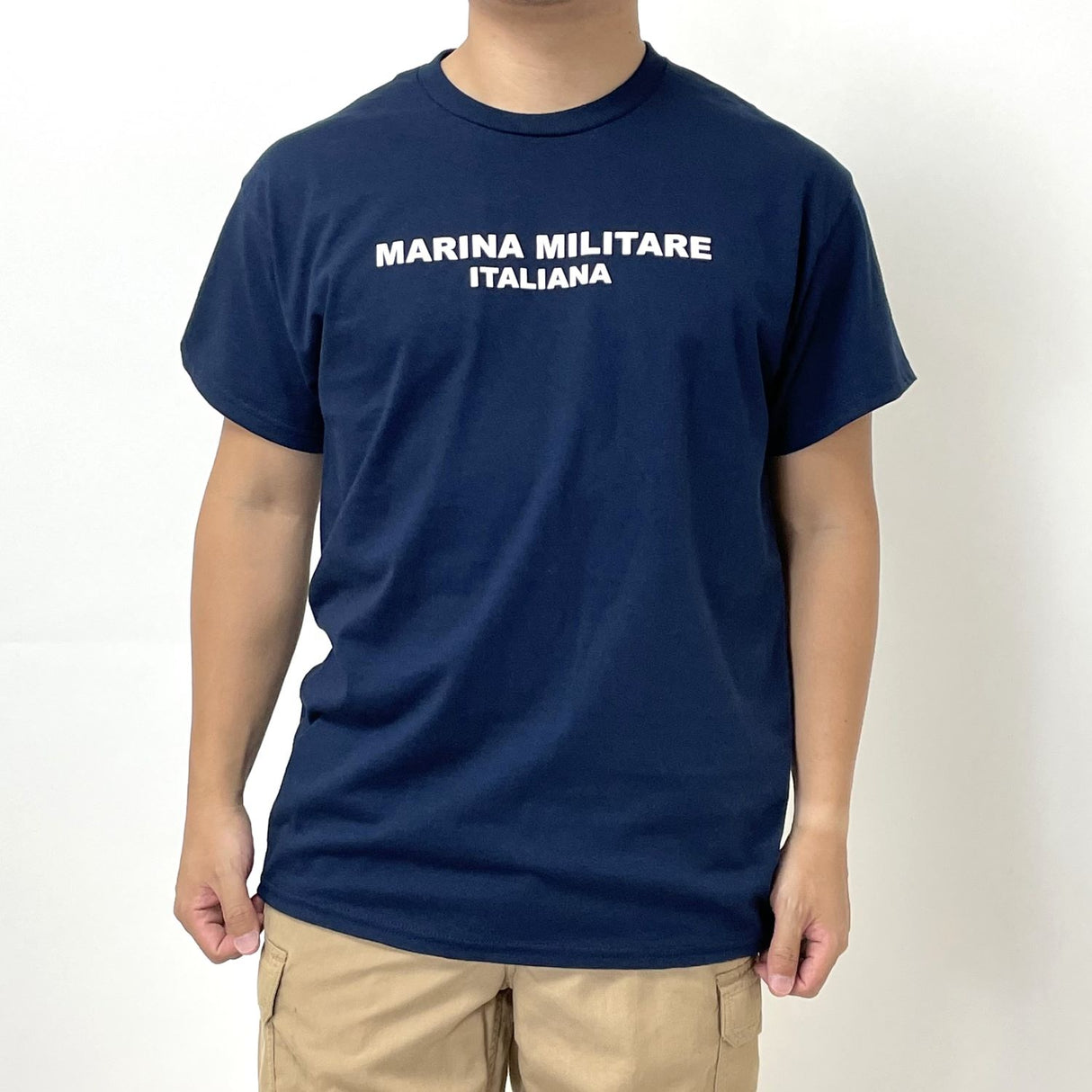 イタリア海軍、マリーンTシャツ(新品)T96NM