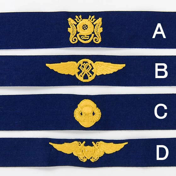 アメリカ海軍 U.S.NAVY ロングタブ ワッペン 新品 TAB-LONG-