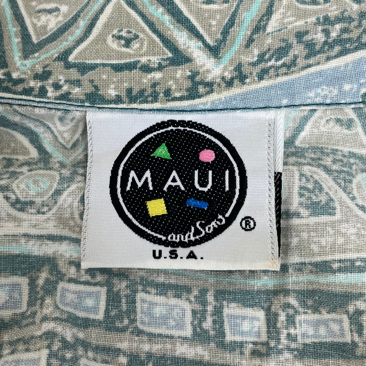 MAUI and Sons/マウイアンドサンズ イタリア製 アロハシャツ XLサイズ【FB-SH-0001B-】