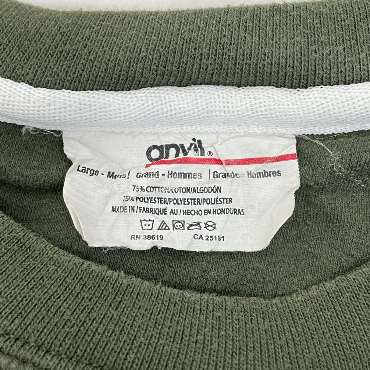 【5種類】イギリス軍 スウェットシャツ バックプリント付 USED UK187