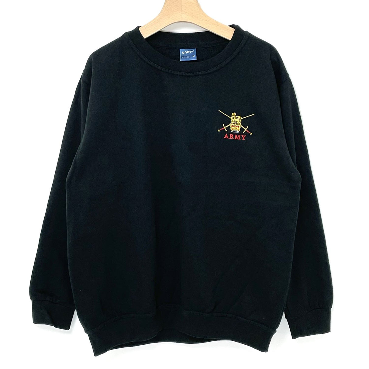 イギリス軍関連 ネイビー スウェットシャツ USED UK92