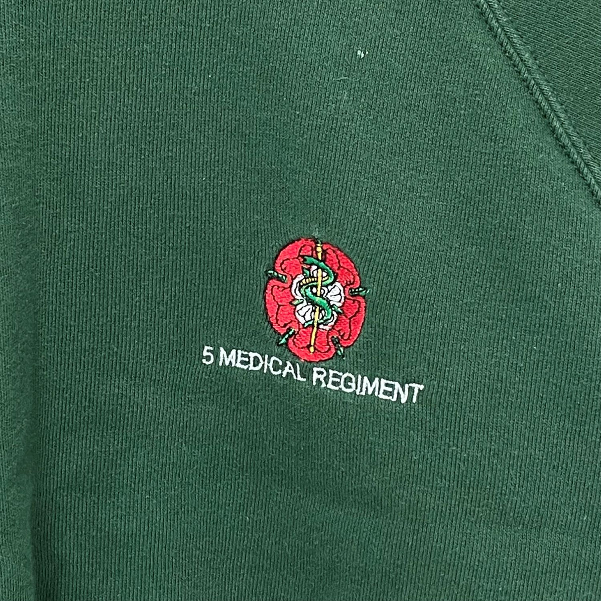 イギリス軍関連 グリーン スウェットシャツ USED UK96