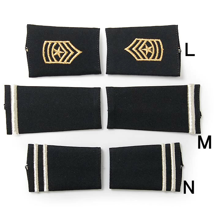 【1ペア】アメリカ空軍 USAF ショルダー階級章 新品 US-SHRANK-