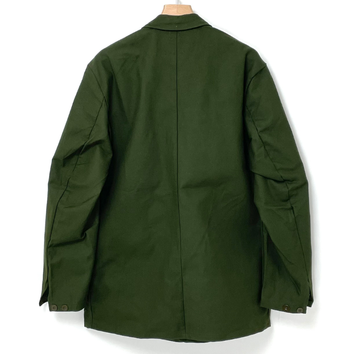 スウェーデン軍 グリーン オーバードラグスロック M-59 ユーティリティーワークジャケット 新品 W22N-2PKT=