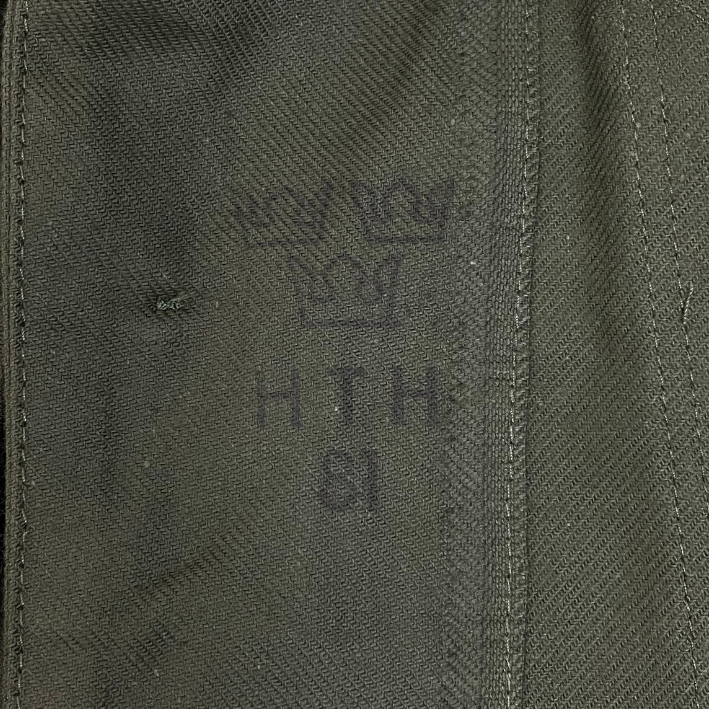 スウェーデン軍 グリーン オーバードラグスロック M-59 ユーティリティーワークジャケット 新品 W22N-2PKT=