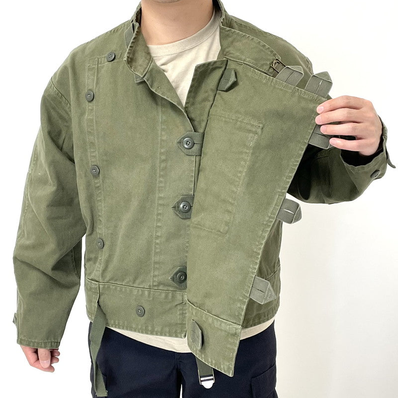 スウェーデン復刻版、OD.モーターサイクルジャケット 新品 W24GNZ