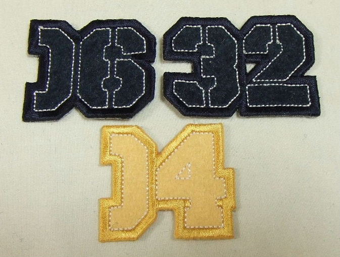 アメリカン ビンテージ アルファベット ワッペン 新品 ABC-