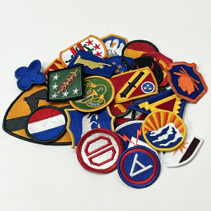 【超特価100枚セット】ミリタリー ミックスワッペン 新品 100SET-