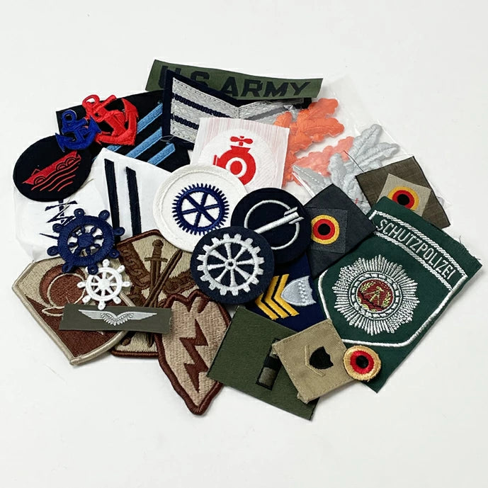 【超特価100枚セット】ミリタリー ミックスワッペン 新品 100SET-