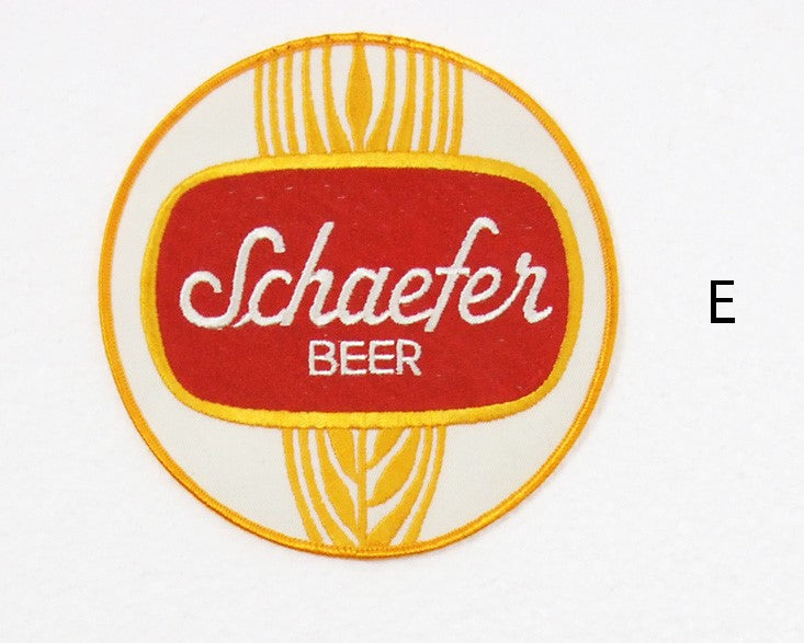 ビンテージ ドリンク 背中大ワッペン 新品 BEER-L-