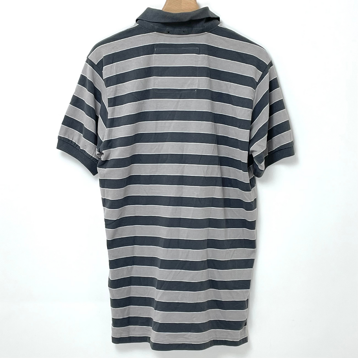 Abercrombie&Fitch/アバクロンビー&フィッチ ストライプ アバクロ ポロシャツ Mサイズ【FB-PS-0001B-】