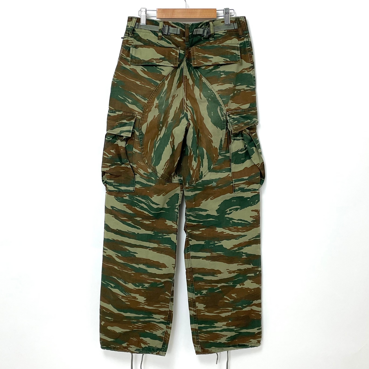 ギリシャ軍 リザードカモ リップストップ BDU カーゴパンツ XXSサイズ(W74cm/L75cm)【FB-PT-ML0007B=】