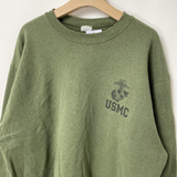 アメリカ海兵隊 U.S.M.C. OD スウェットシャツ【FB-SS-ML0001B=】
