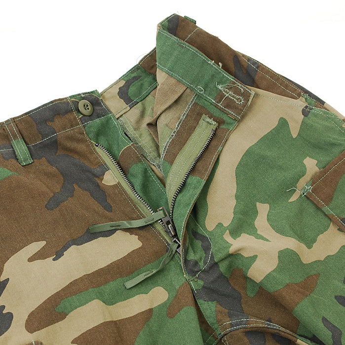 アメリカ軍 ウッドランドカモ ノメックス エアクルーパンツ USED 123U=