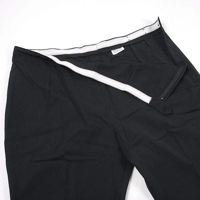 【レディース特価】アメリカ海軍 U.S.NAVY ブラック レディース スラックスパンツ 新品 145N=