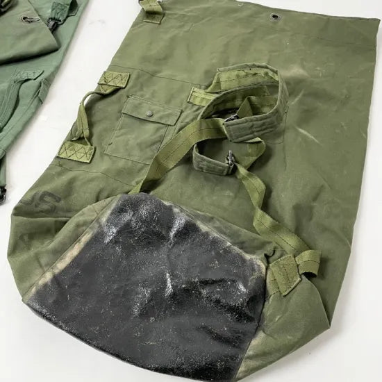 アメリカ軍 OD ナイロン 旧型 ダッフルバッグ USED A34YU