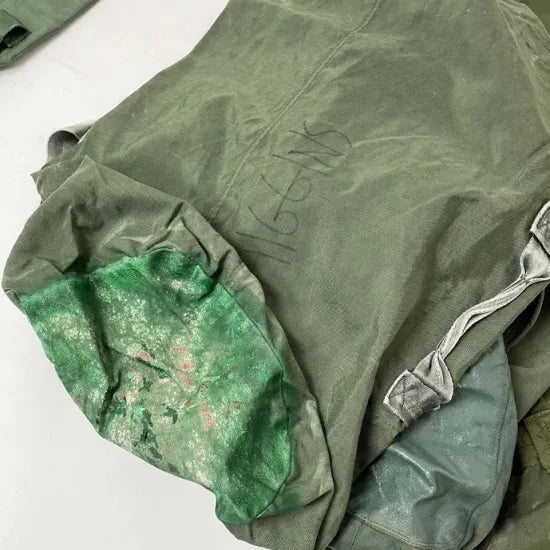 アメリカ軍 OD ナイロン 旧型 ダッフルバッグ USED A34YU