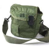 (7/22まで特価)アメリカ軍 OD 2QT ウォーターキャンティーンカバー ショルダーバッグ（新品）A20GN=
