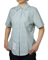【レディース特価】アメリカ陸軍 U.S.ARMY レディース タックイン 半袖ドレスシャツ 新品 AMY-SS-LN-