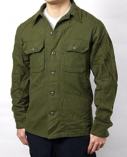 (1/24まで特価) アメリカ軍 U.S.ARMY OG-108 ウール フィールドシャツ 新品 A17N