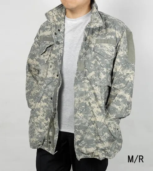 アメリカ軍 ACU デジタルカモ M-65 フィールドジャケット USED A5AU アメリカ軍 ACU デジタルカモ M-65 フィールドジャケット USED A5AU