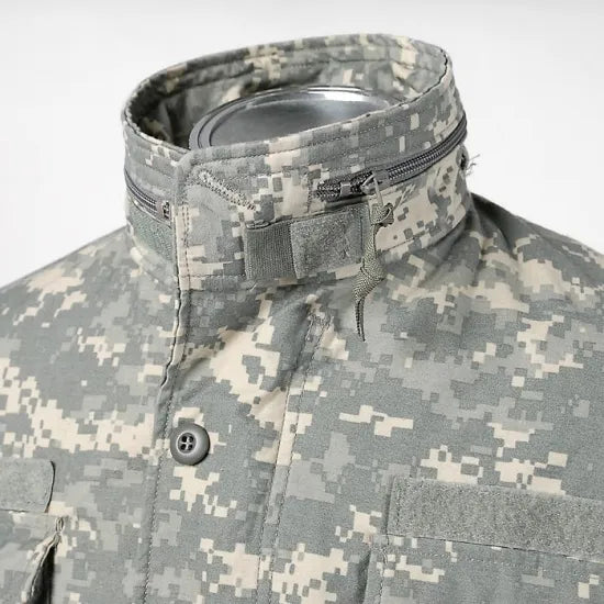 アメリカ軍 ACU デジタルカモ M-65 フィールドジャケット USED A5AU アメリカ軍 ACU デジタルカモ M-65 フィールドジャケット USED A5AU