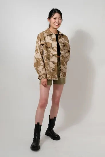 (6/21まで特価)イギリス軍 DPM デザートカモ ファティーグシャツ 新品 B40N-