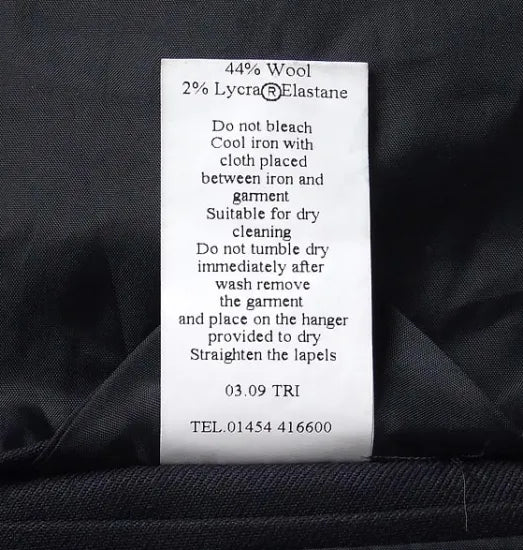 イギリス POLICE ダークネイビー ワークジャケット 新品 B59N=