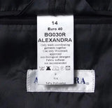 イギリス POLICE ダークネイビー ワークジャケット 新品 B59N=