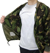 イギリス軍 DPM カモフラージュ サーマル フリース ライナージャケット USED