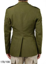 イギリス陸軍 ARMY グリーン No.2 ドレスジャケット 階級章付 USED B38UW