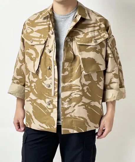 イギリス空軍（RAF）デザートDPM迷彩ジャケット イギリス軍 DPM デザートカモ FR コンバットジャケット 新品 B41N