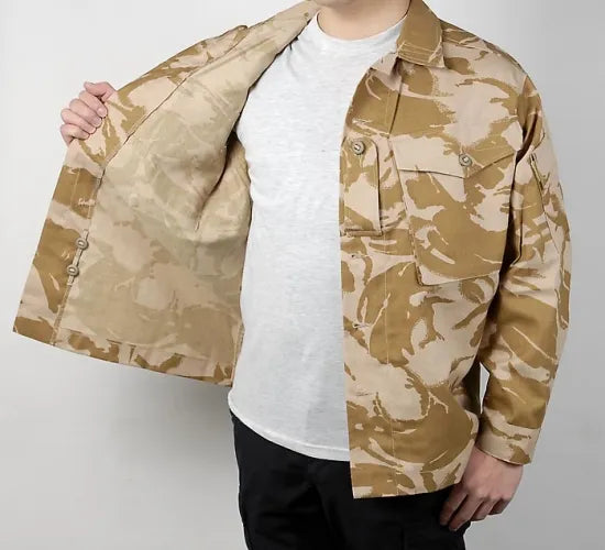 イギリス軍 DPM デザートカモ FR コンバットジャケット 新品 B41N=