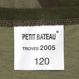フランス軍 PETIT BATEAU/プチバトー CCE カモフラージュ ワンピース 新品 ONE-PIECE-