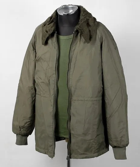 フランス国家憲兵隊 ジャンダルムリ OD ボアライナージャケット USED