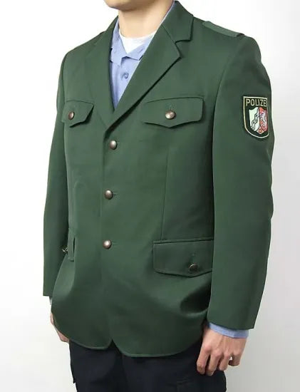 ドイツ警察 POLIZEI グリーン ドレスジャケット 新品