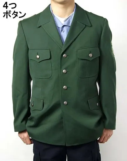 ドイツ警察 POLIZEI グリーン ドレスジャケット 新品