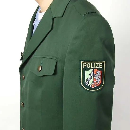 ドイツ警察 POLIZEI グリーン ドレスジャケット 新品