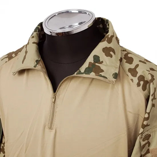 ドイツ デザートフレクターカモ タクティカルシャツ 新品 =