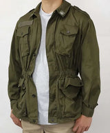 【訳あり】イタリア軍 OD コンバットジャケット USED E31UD
