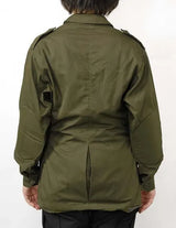 【訳あり】イタリア軍 OD コンバットジャケット USED E31UD