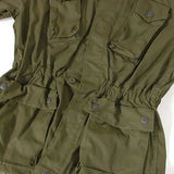 【訳あり】イタリア軍 OD コンバットジャケット USED E31UD